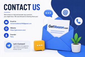 Contact GetVoozon.com