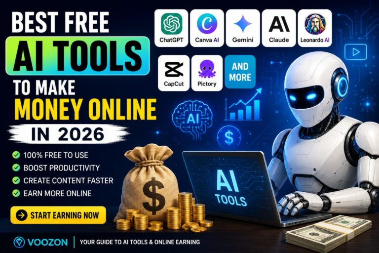 Best Free AI Tools to Make Money Online in 2026