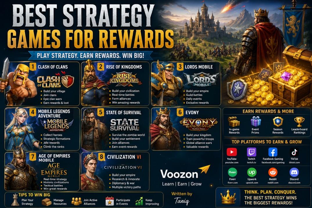 Best Strategy Games for Rewards