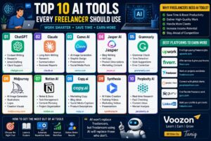 Top 10 AI Tools Every Freelancer Should Use