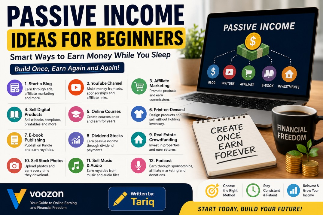 Passive Income Ideas for Beginners