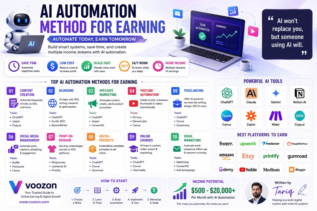 AI Automation Method for Earning in 2026