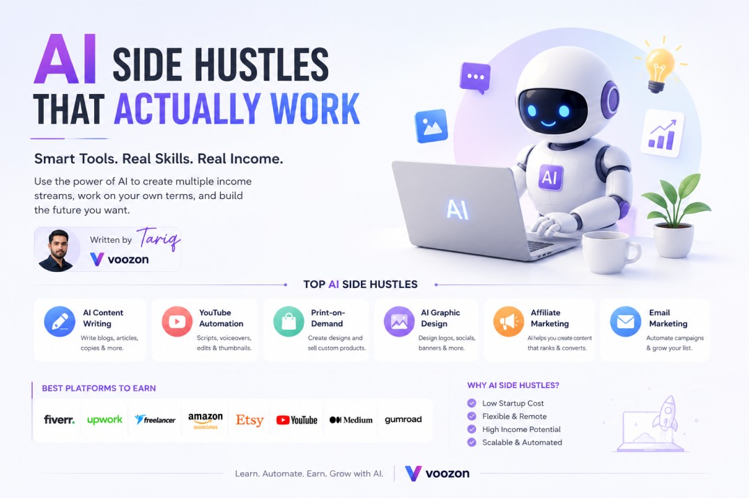 AI Side Hustles That Actually Work in 2026