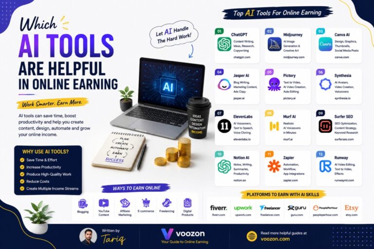 Which AI Tools Are Helpful in Online Earning?