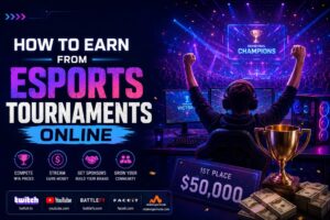 How to Earn from Esports Tournaments Online