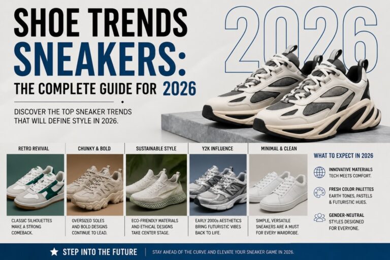 Shoe Trends Sneakers: The Complete Guide for 2026