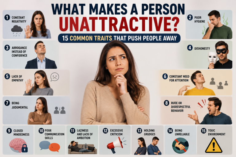 What Makes a Person Unattractive? 15 Common Traits