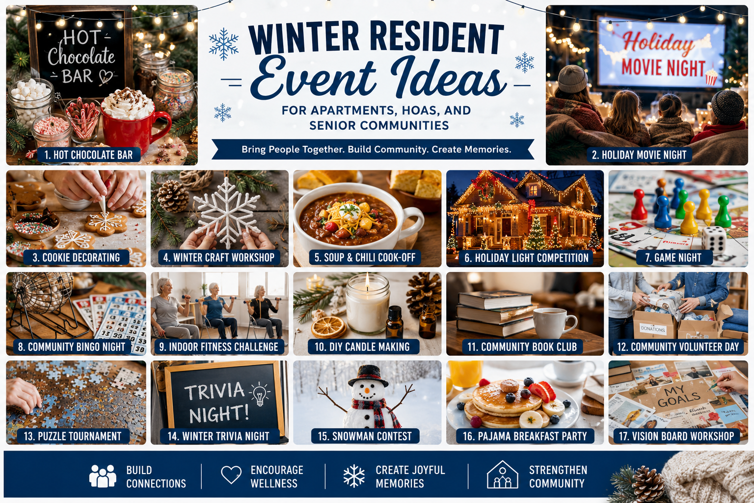 Winter Resident Event Ideas for Apartments