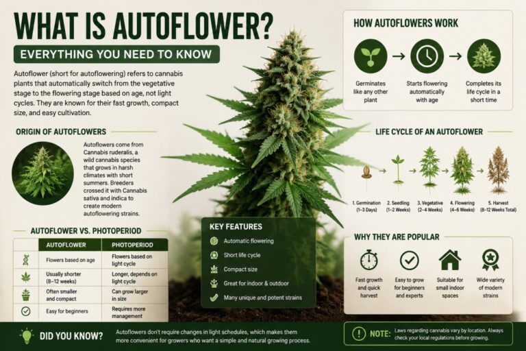 What Is Autoflower? Everything You Need to Know