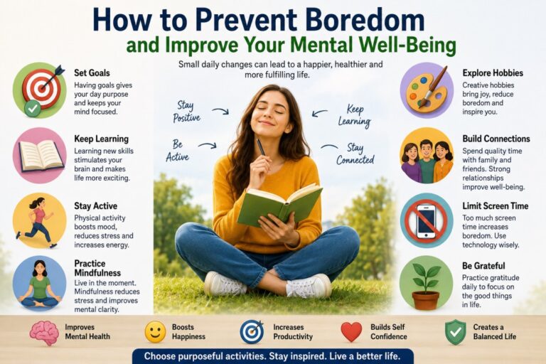 How to Prevent Boredom and Improve Mental Well-Being