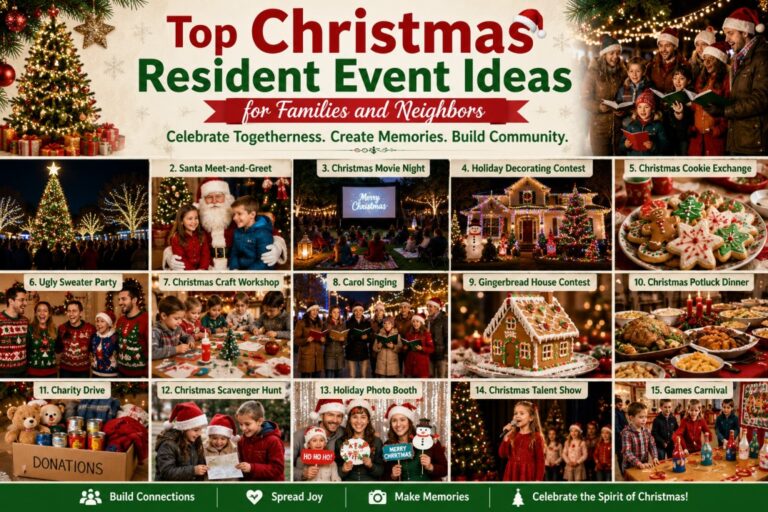Top Christmas Resident Event Ideas for Families