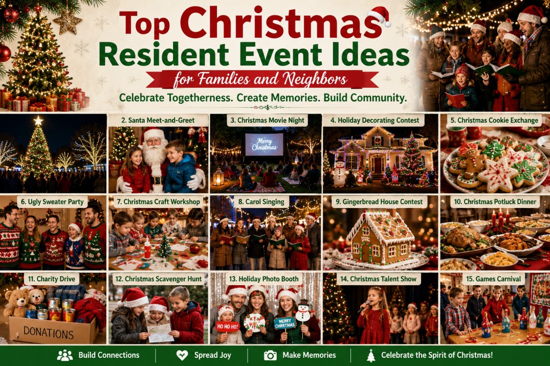 Top Christmas Resident Event Ideas for Families