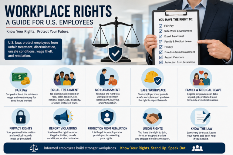 Workplace Rights: A Guide for U.S. Employees