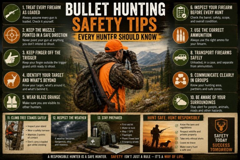 Bullet Hunting Safety Tips Everyone Should Know