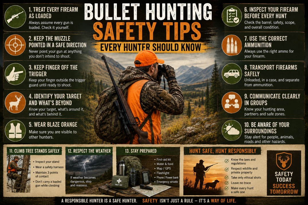 Bullet Hunting Safety Tips Everyone Should Know