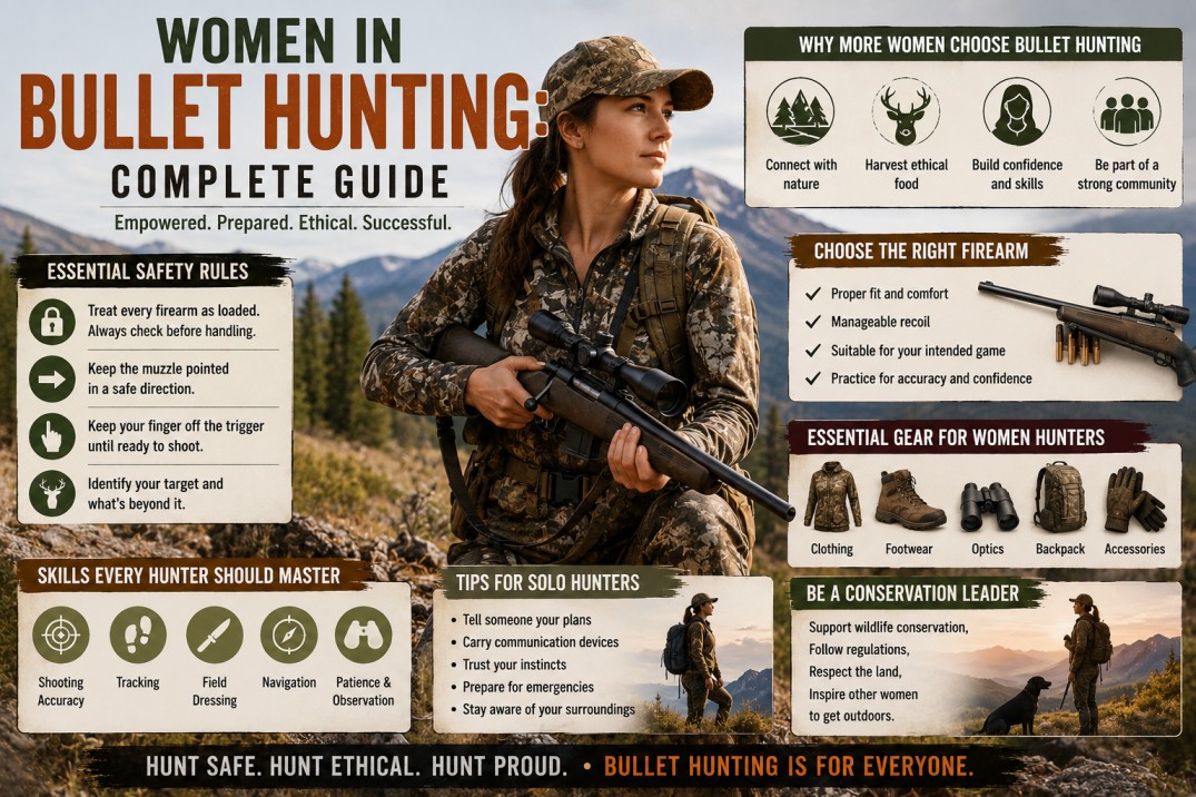 Women in Bullet Hunting: Complete Guide