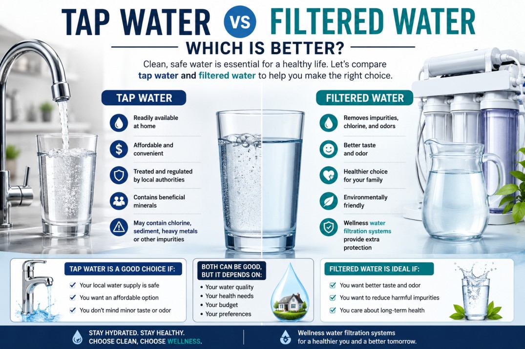 Tap Water vs Filtered Water: Which Is Better?