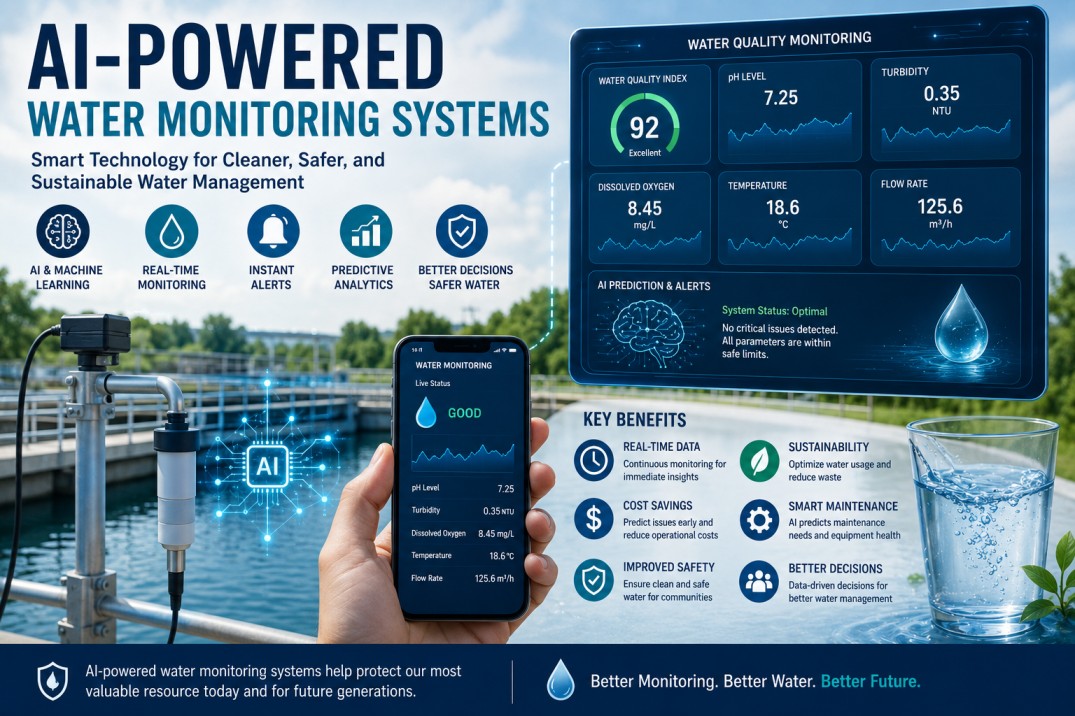 AI-Powered Water Monitoring Systems