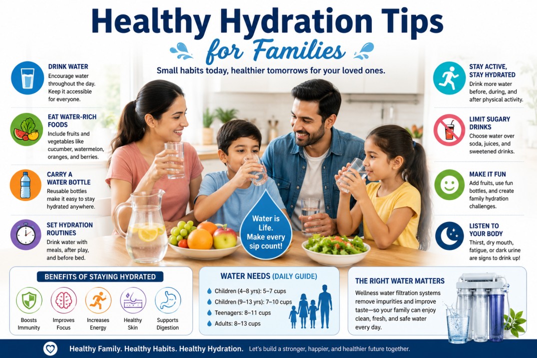 Healthy Hydration Tips for Families