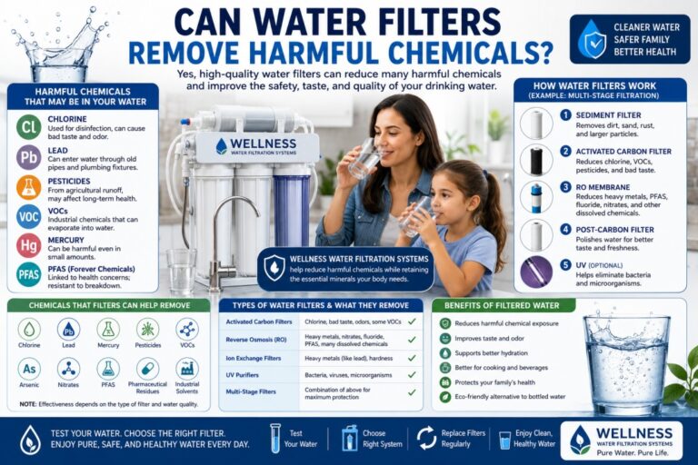 Can Water Filters Remove Harmful Chemicals?