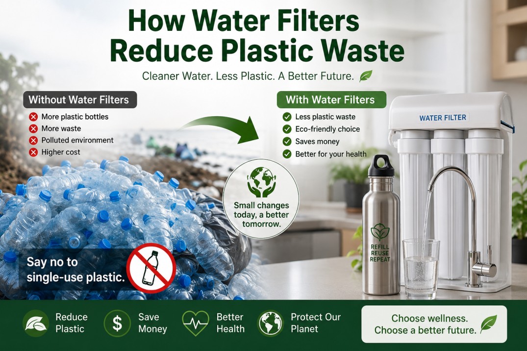 How Water Filters Reduce Plastic Waste