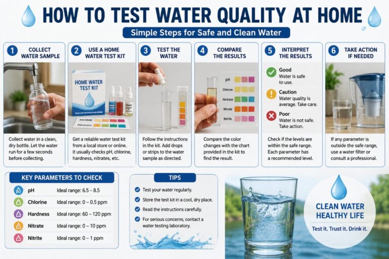 How to Test Water Quality at Home