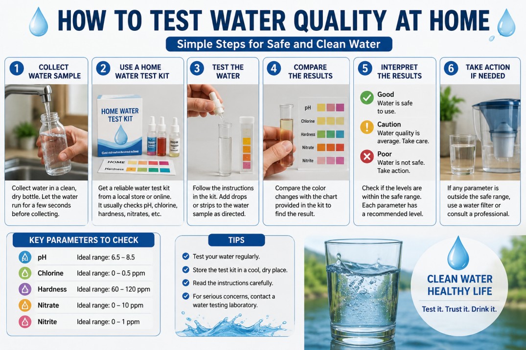 How to Test Water Quality at Home