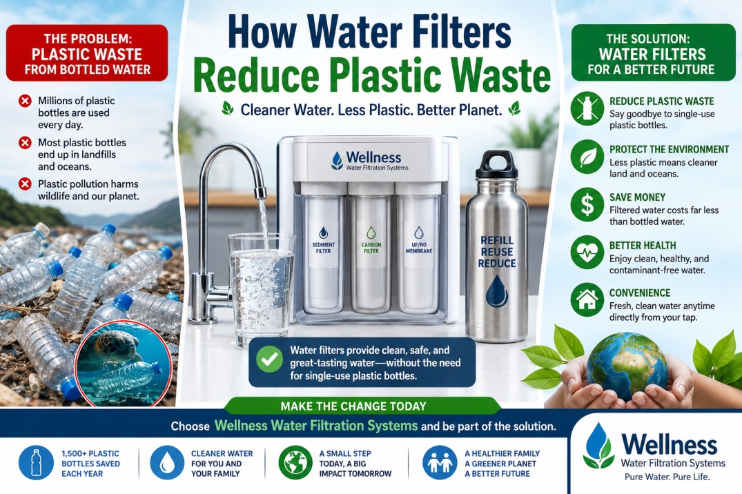 How Water Filters Reduce Plastic Waste