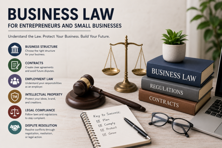 Business Law for Entrepreneurs and Small Businesses