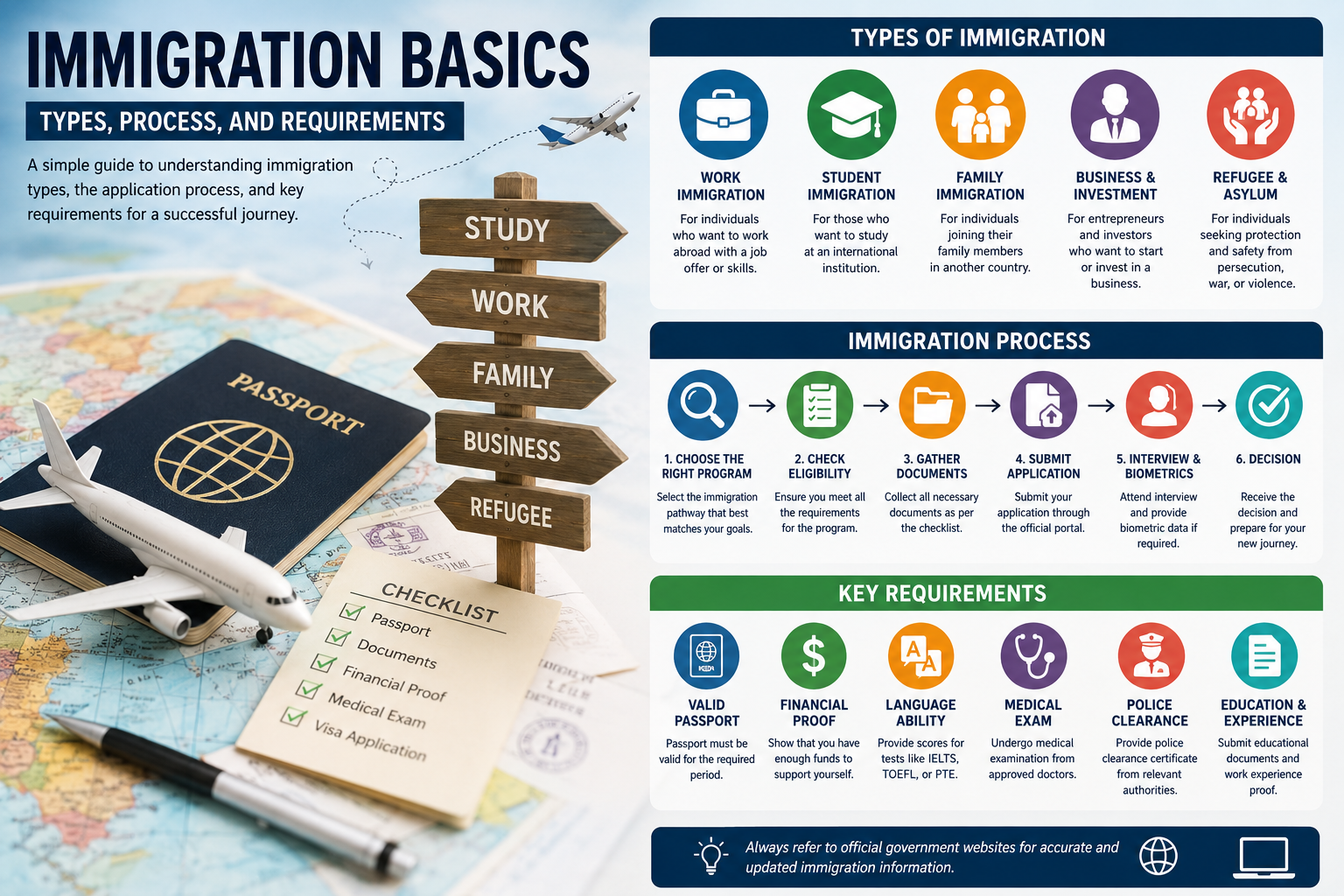 Immigration Basics: Types, Process, and Requirements