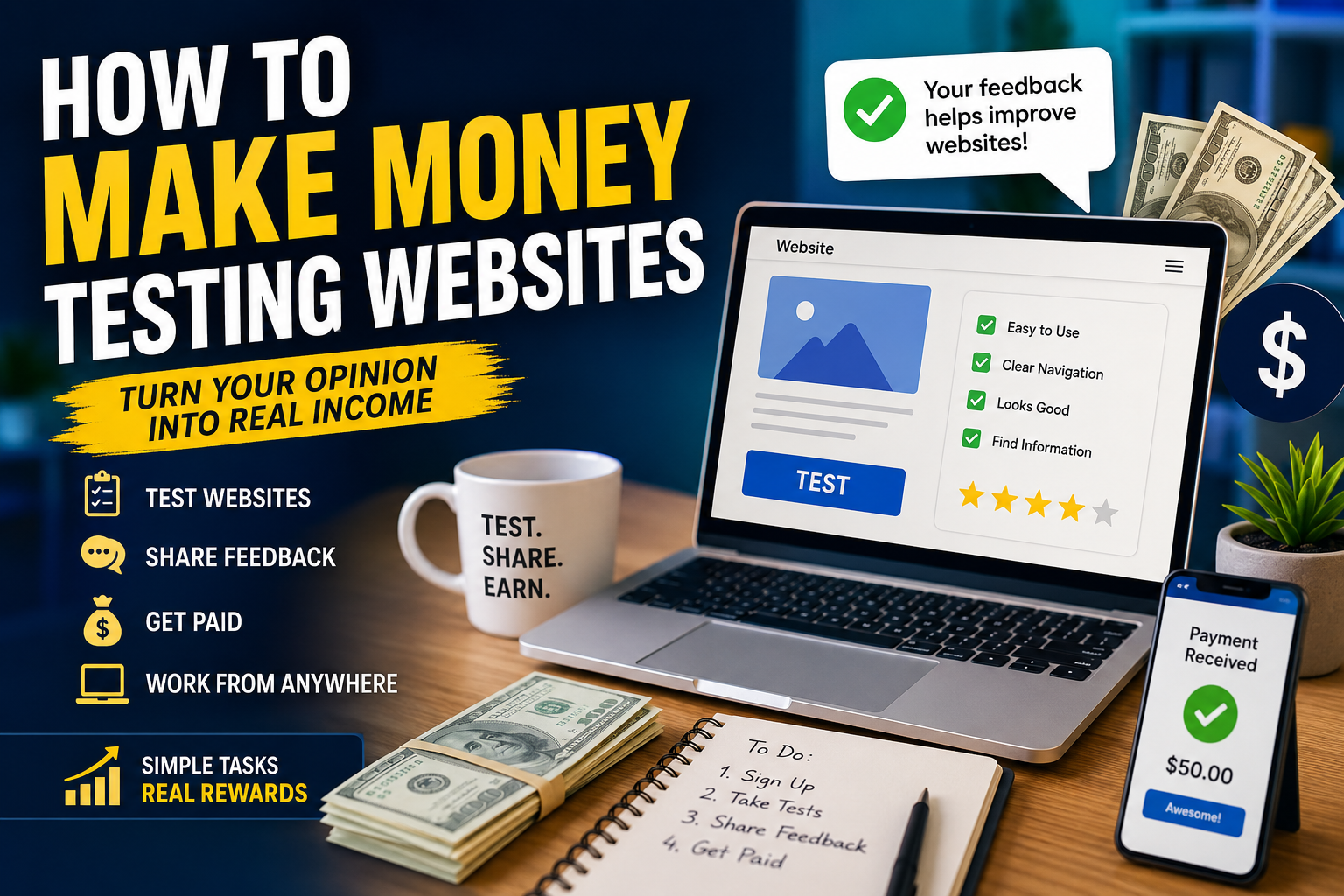 How to Make Money Testing Websites