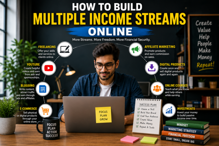 How to Build Multiple Income Streams Online