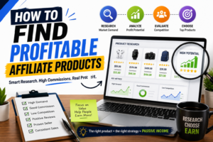 How to Find Profitable Affiliate Products