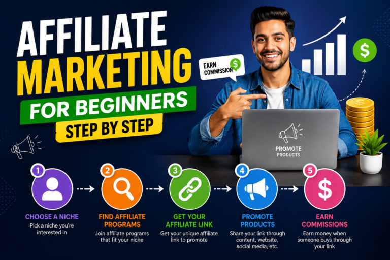 Affiliate Marketing for Beginners Step by Step